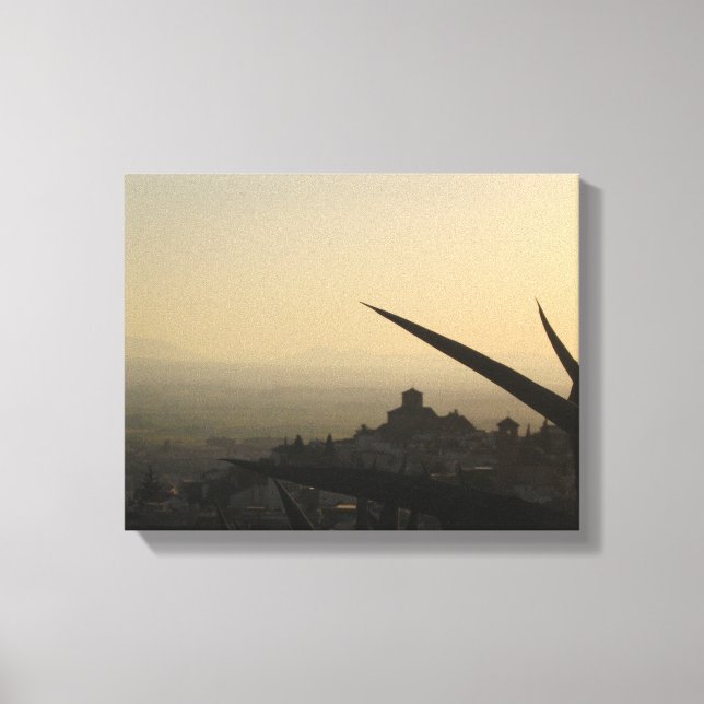 Lienzo Foto de Granada España (Anverso)