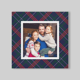 Lienzo Foto de la familia Personalizado Tartan Plaid de l