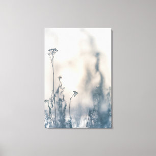 Lienzo Foto de la naturaleza de las plantas de invierno