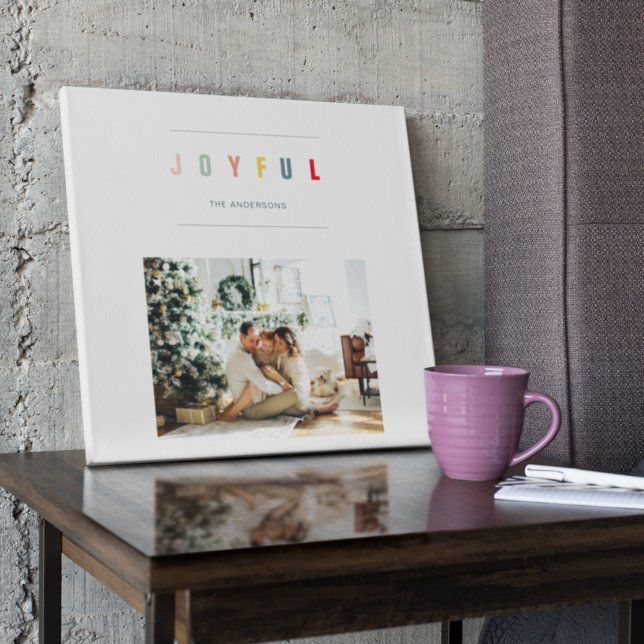 Lienzo Foto de Navidades modernos simples | Fiestas alegr (Subido por el creador)