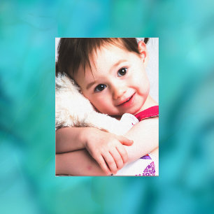 Lienzo Foto de niño, novio, cónyuge, mamá o mascota