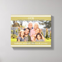 Foto de nuestros abuelos con nombres de GrandChild