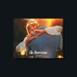 Lienzo Foto de pareja personalizada personalizado recién<br><div class="desc">Foto de pareja personalizada personalizado recién casada</div>