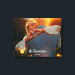 Lienzo Foto de pareja personalizada personalizado recién<br><div class="desc">Foto de pareja personalizada personalizado recién casada</div>