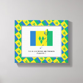 Lienzo Foto de personalizable | Patriótico | ST BANDERA V