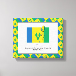 Lienzo Foto de personalizable | Patriótico | ST BANDERA V