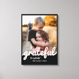 Lienzo Foto de Personalizado de guiones blancos y negros