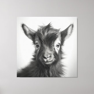 Lienzo Foto de un bebé blanco y negro