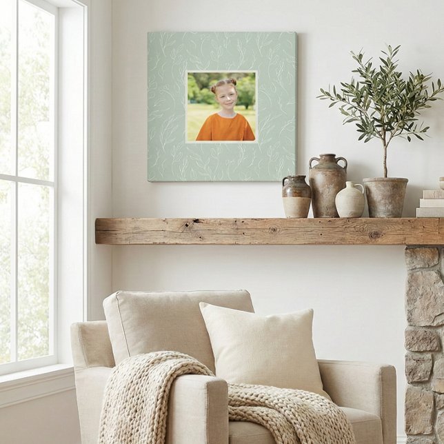 Lienzo Foto de un Personalizado bucal rústico verde (Subido por el creador)