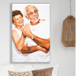 Lienzo Foto del aniversario del Boda de la pareja<br><div class="desc">Aniversario del boda o cualquier arte especial de lienzo fotográfico. Contáctame para obtener ayuda con tus personalizaciones o para solicitar productos adicionales de ajuste o coordinación de Zazzle para tu celebración.</div>
