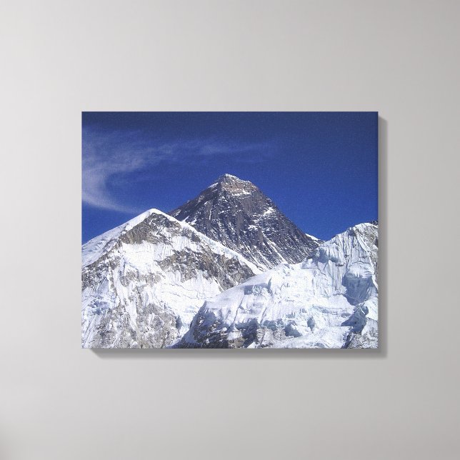 Lienzo Foto del Monte Everest (Anverso)