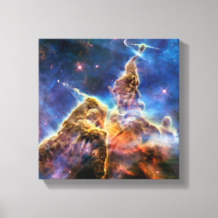 Lienzo Foto del Monte Místico de la Nebulosa de Carina en