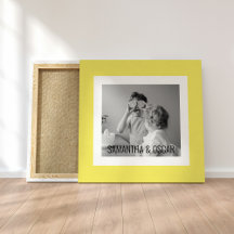 Foto familiar moderna Yellow Simple Lovely Gift