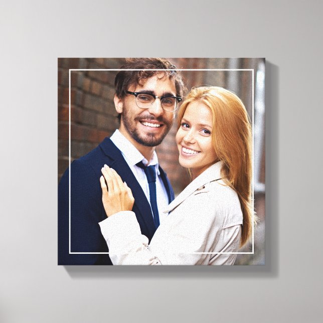 Lienzo Foto moderna en monograma (Anverso)