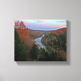 Lienzo Foto original Autumn Cumberland River Kentucky US