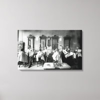 Foto original de la peluquería de los años 1890