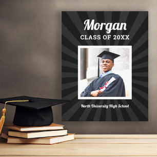 Lienzo Foto personalizada de graduado de la promoción de