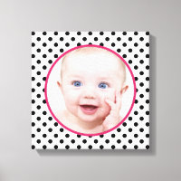Foto personalizada de Moda Polka Dot Baby