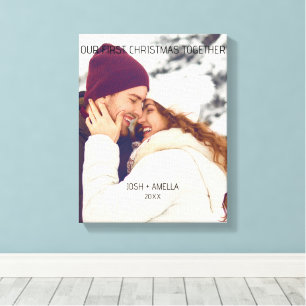Lienzo Foto personalizada de pareja linda