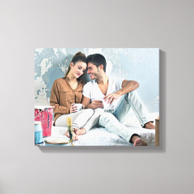Lienzo Foto personalizada por personalizado (Anverso)