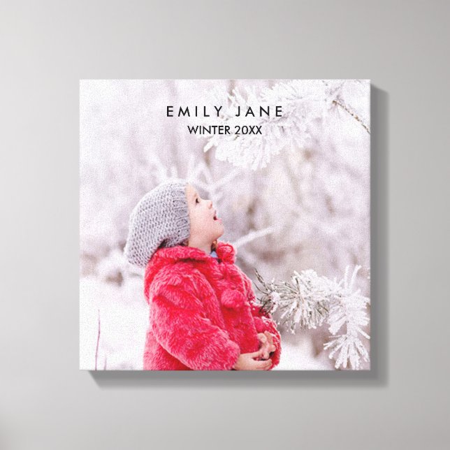 Lienzo Foto personalizado (Anverso)