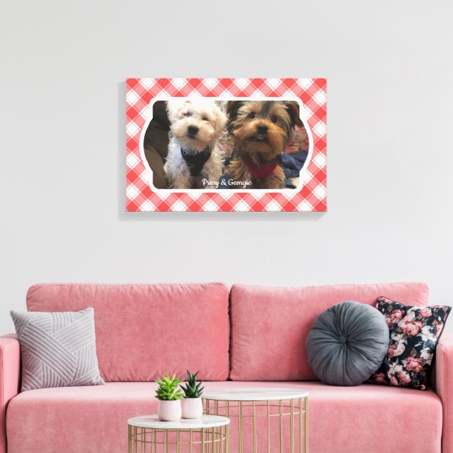 Lienzo Foto personalizado: comida para granja de campo ro (Insitu (Sala de estar))