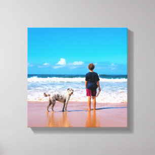 Lienzo Foto personalizado Haz tu propio diseño - Amo a m