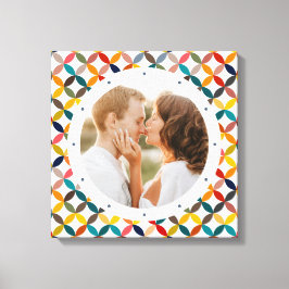 Lienzo Foto personalizado Moderna Colorida Personalizada