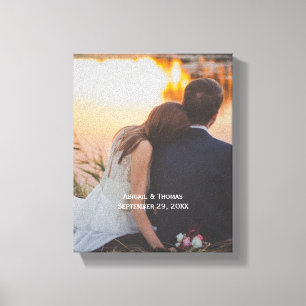 Lienzo Foto Personalizar Personalizar Boda