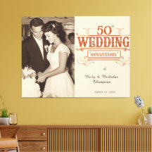 Foto Vintage 50 Aniversario de Boda