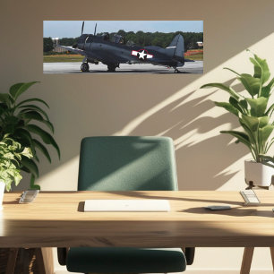Lienzo Fotografía de Avión de Combate Warbird de Avión An