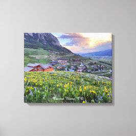 Lienzo Fotografía de Crested Butte, CO