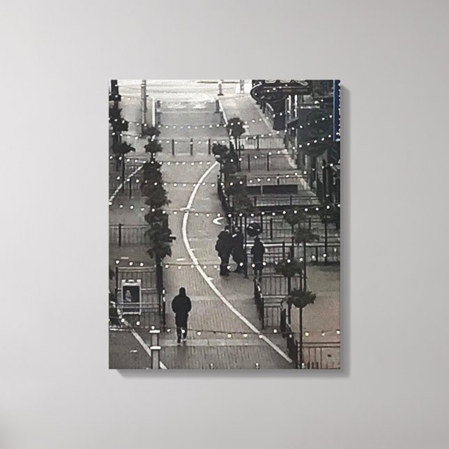 Lienzo Fotografía de "East 4Street Morning" (Anverso)