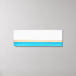 Lienzo Fotografía de Ocean Land Sky