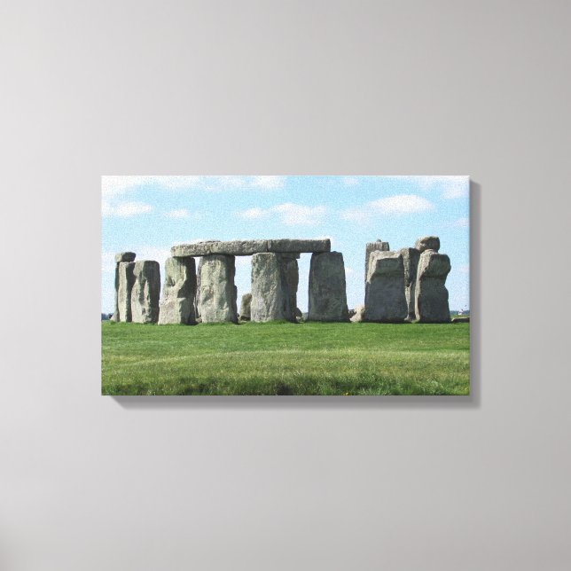 Lienzo Fotografía de Stonehenge Inglaterra (Anverso)