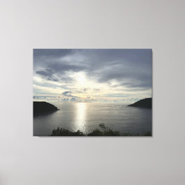 Lienzo Fotografía de Sunset