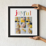 Lienzo Fotografía del Collage | Colorido y alegre regalo<br><div class="desc">Captura el vibrante espíritu de la temporada navideña con nuestra Colección de regalos de fotos del Collage de vacaciones coloridas, disponible exclusivamente en Zazzle! Ya sea que esté buscando difundir alegría por las vacaciones o crear recuerdos duraderos, nuestros productos únicos y personalizados son la elección perfecta. Ya sea que esté...</div>