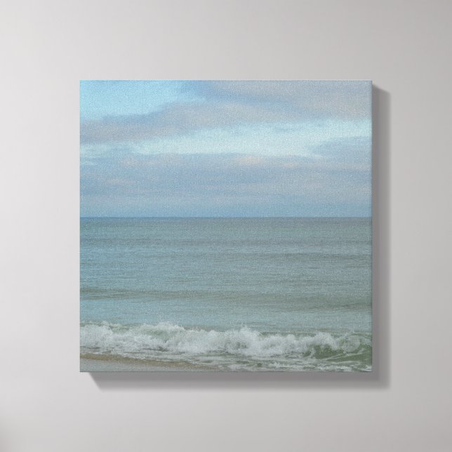 Lienzo Fotografía del Golfo de México Playa Florida (Anverso)