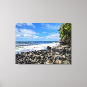 Lienzo Fotografía del paisaje natural hawaiano