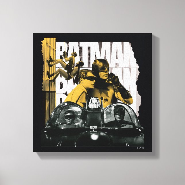 Lienzo Fotografía dinámica Duo Scrapbook (Anverso)