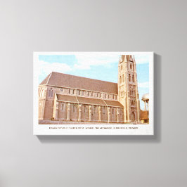 Lienzo Fotografía editable de viajes de época