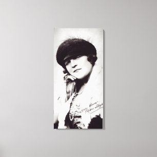 Lienzo Fotografía firmada de Marie Lloyd