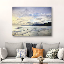 Lienzo Fotografía Purple Sunset de California Disfruta ca