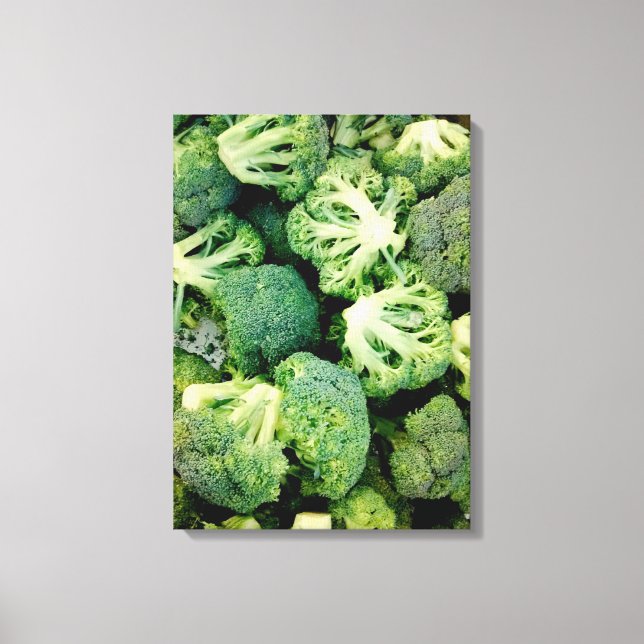 Lienzo fotográfico de Broccoli (Anverso)