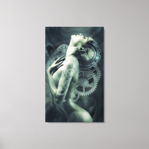 Lienzo Fotomontaje de Steampunk