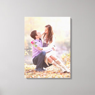 Lienzo Fotos de Pareja en Canva