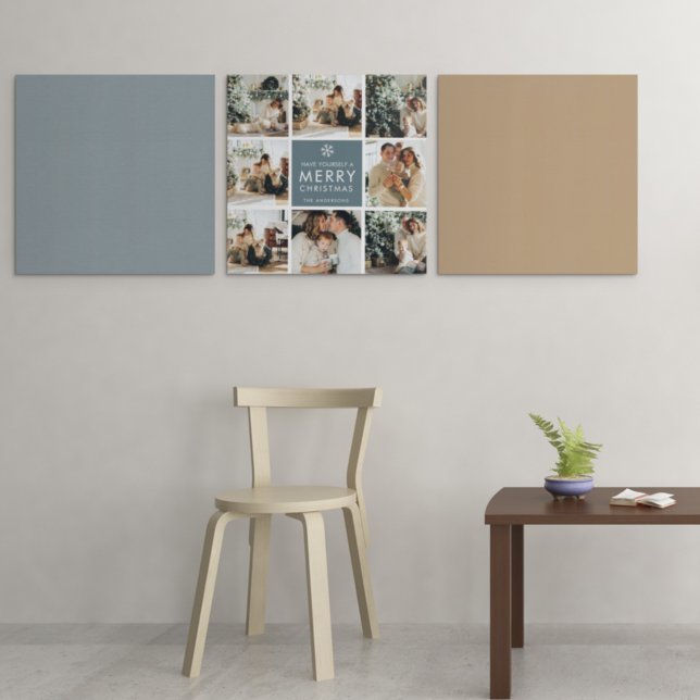 Lienzo Fotos de varias vacaciones | Feliz Navidad | Regal (Subido por el creador)