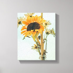 Lienzo Fotos del mejor girasol del Hardy amarillo
