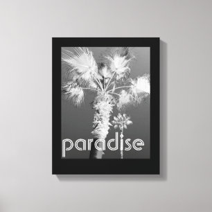 Lienzo fotos tropicales de tela estirada de la pared de a