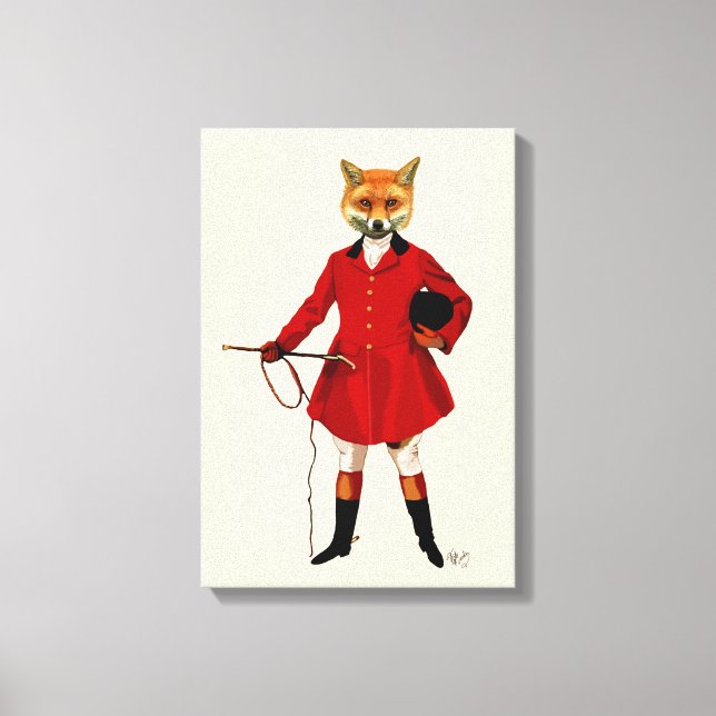 Lienzo Fox Hunter (Anverso)